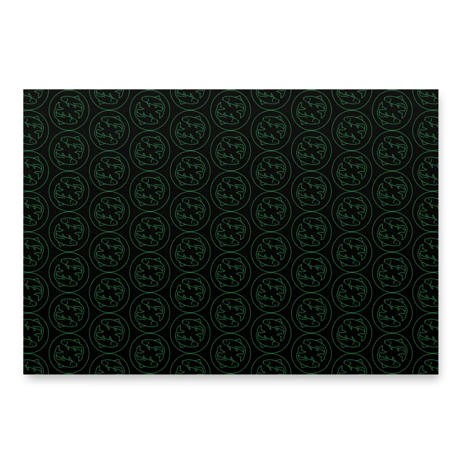 Pisces Greenery Wrapping Paper Set product image (2)