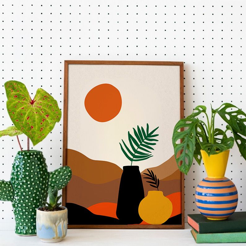 BOHO Scenery Bohemian Art Print product image (4)
