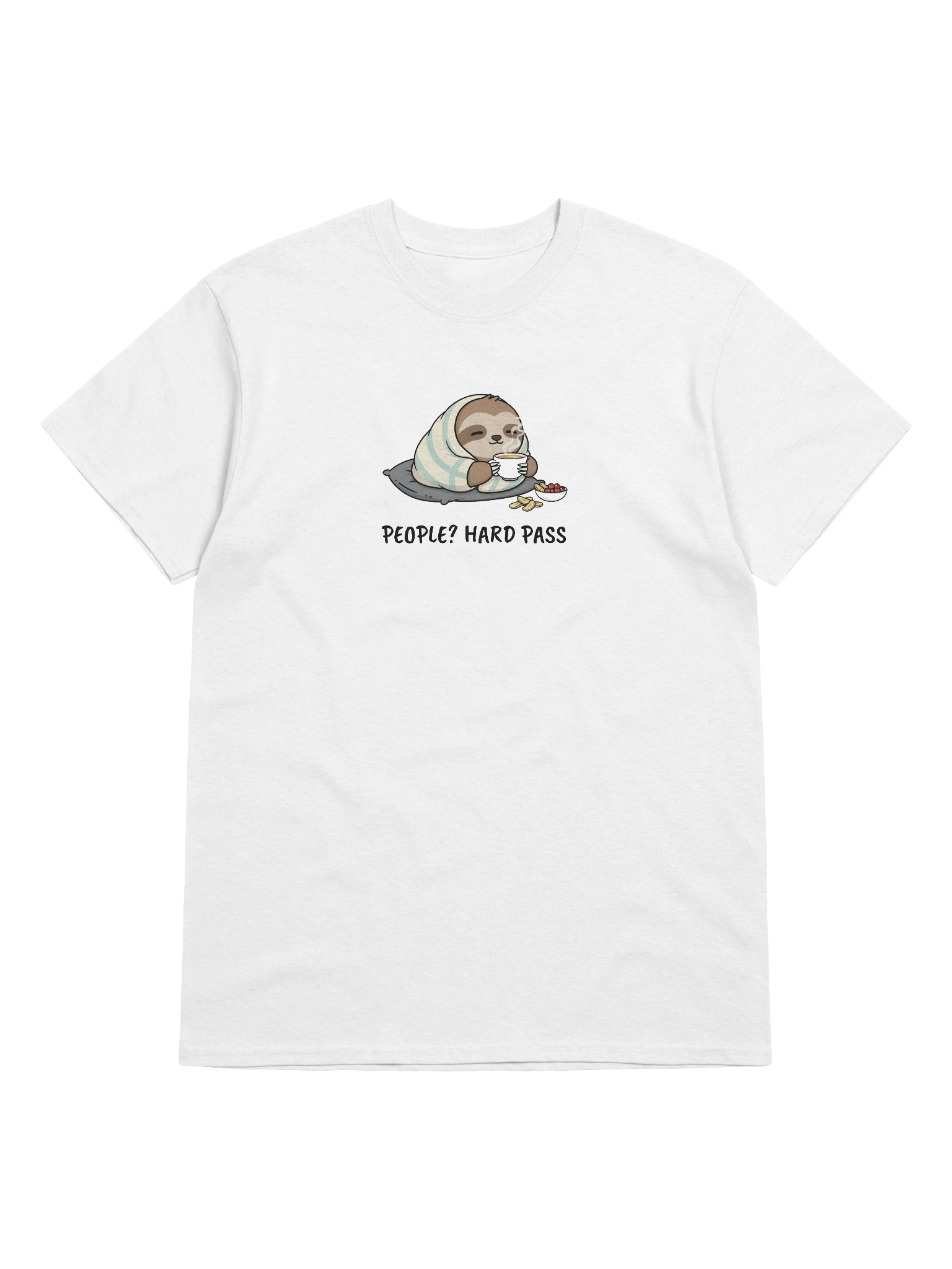 People? Hard pass unisex T-shirt product image (13)