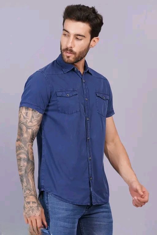Alfashion DENIM Shirt For Men product image (1)