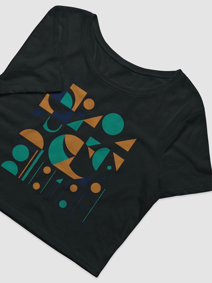 Abstract Geometric Harmony Crop Tee product image (8)