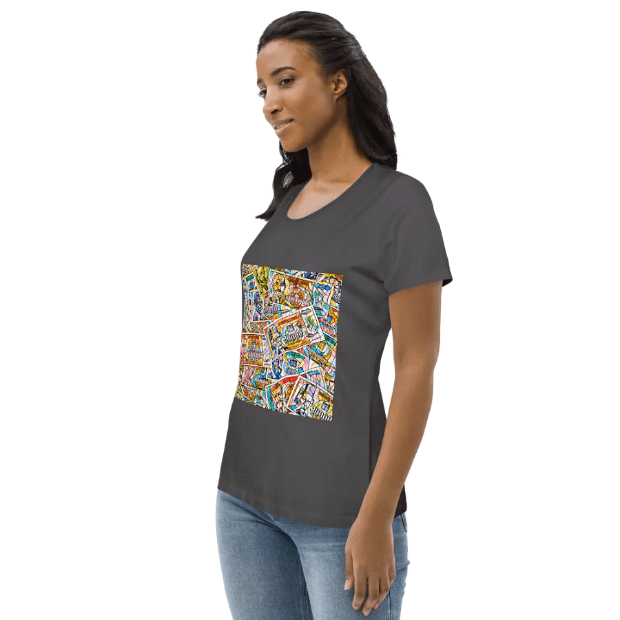 Jugoslovenski inflatorni dinar 1993 (Kolaž/mozaik) Stanley/Stella Women's Fitted Eco Tee product image (5)