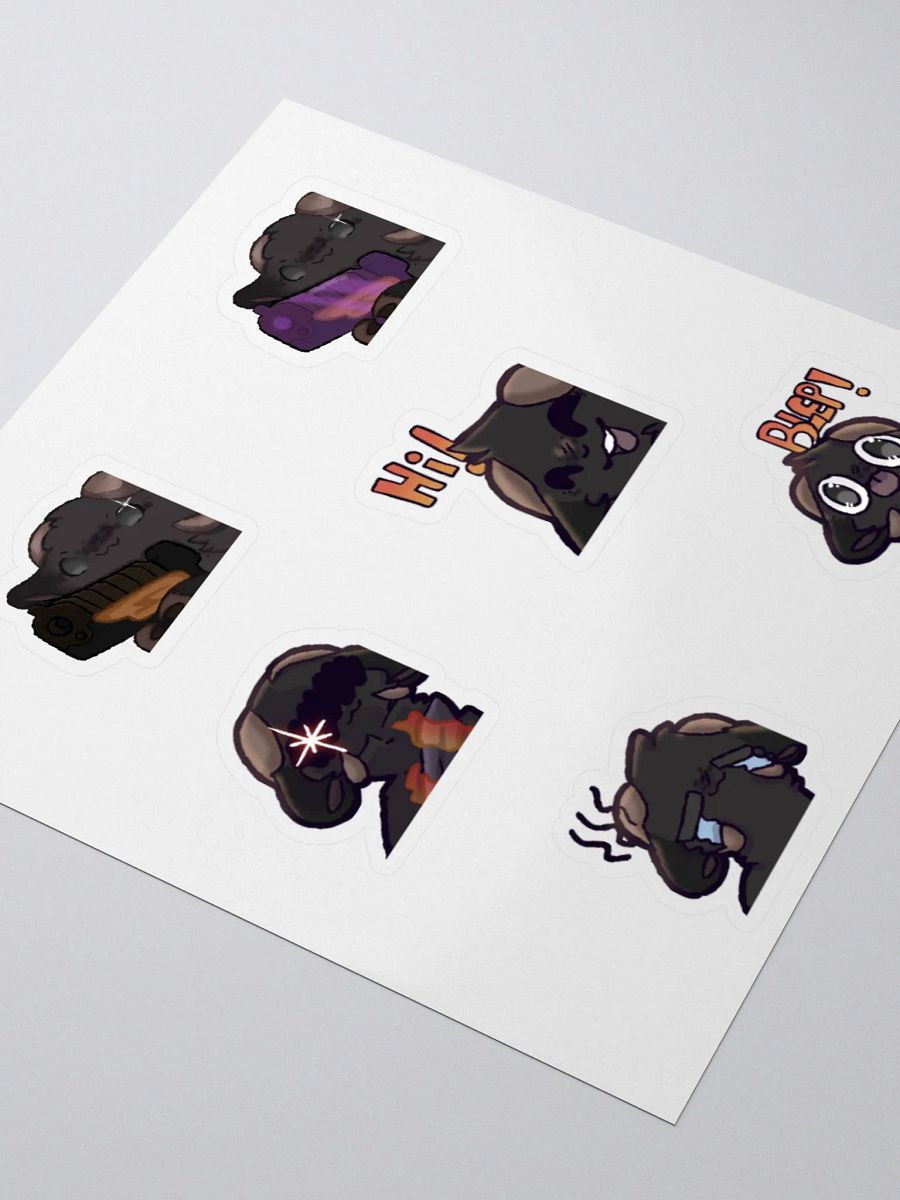 Classic Goat Emote Stickers product image (9)