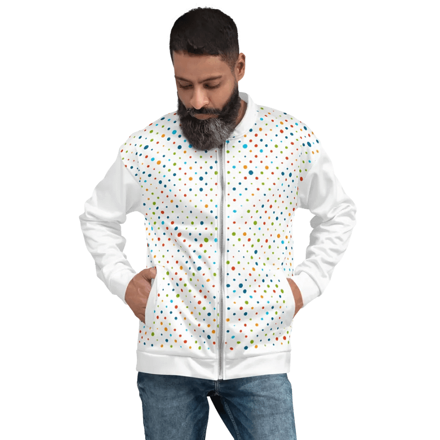 Vibrant Mosaic All-Over Bomber product image (10)