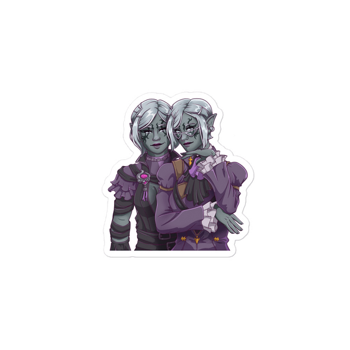 [Zilv's Drow Mart] Kiss Cut Stickers product image (1)
