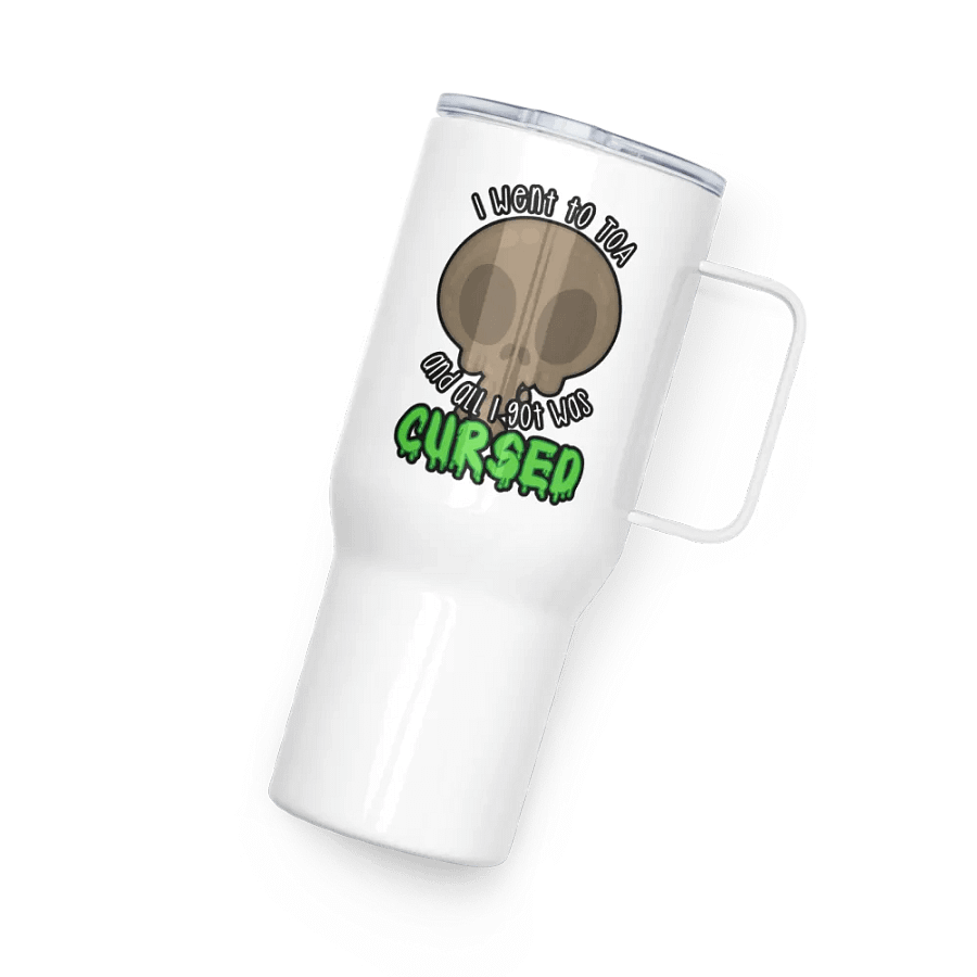 All I Got Was Cursed - Warrior - Travel Mug w/Handle product image (4)