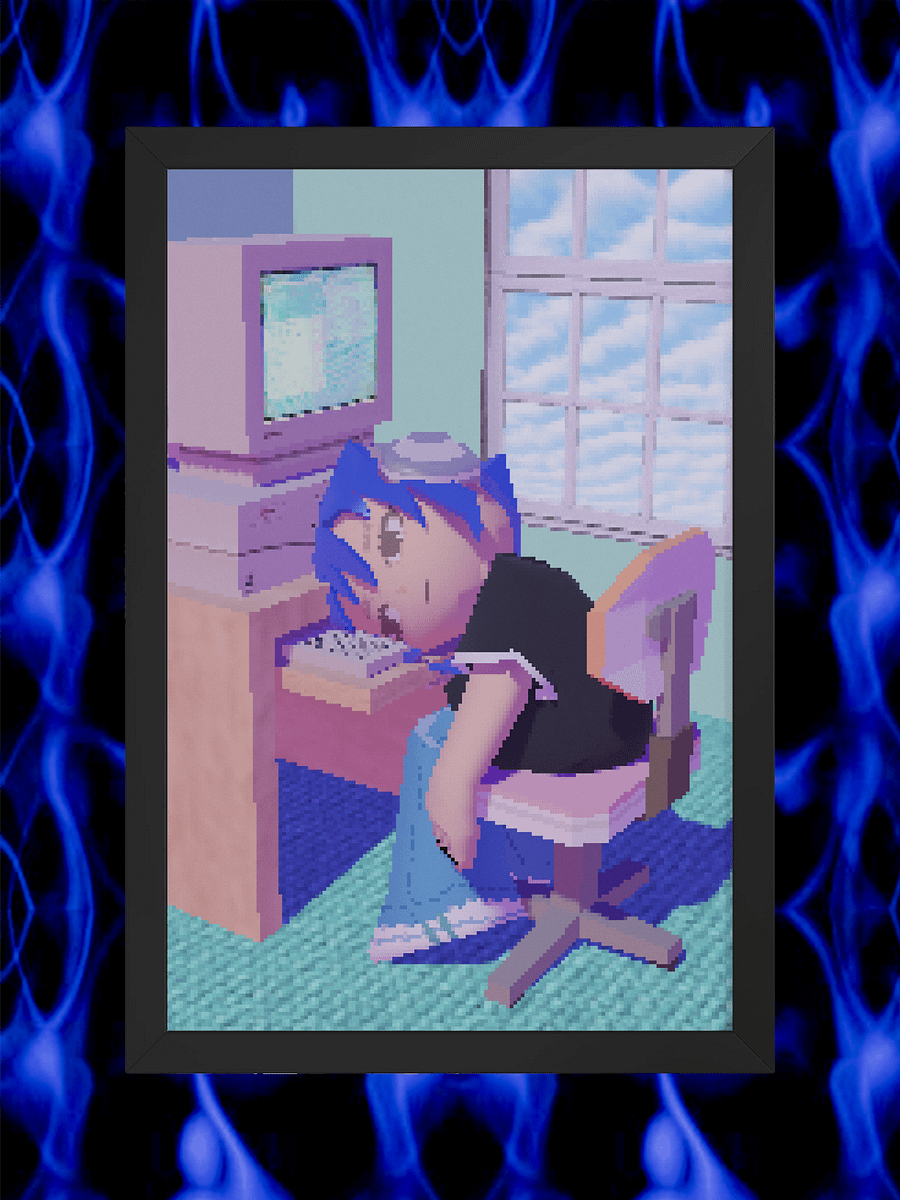 Internet Fatigue Framed Poster product image (1)