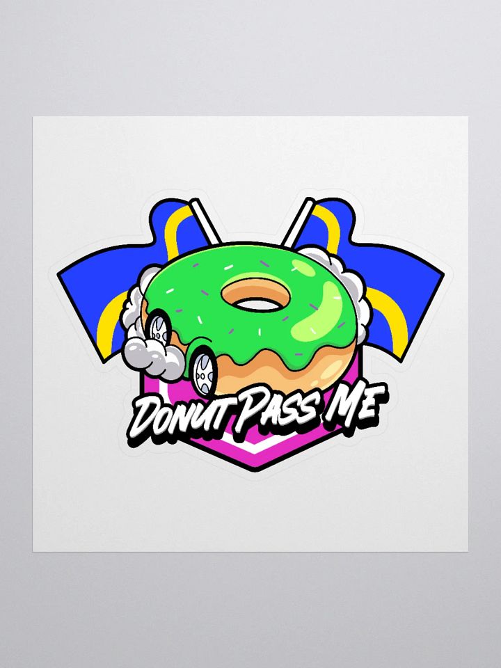 Donut Pass Me Sticker product image (2)