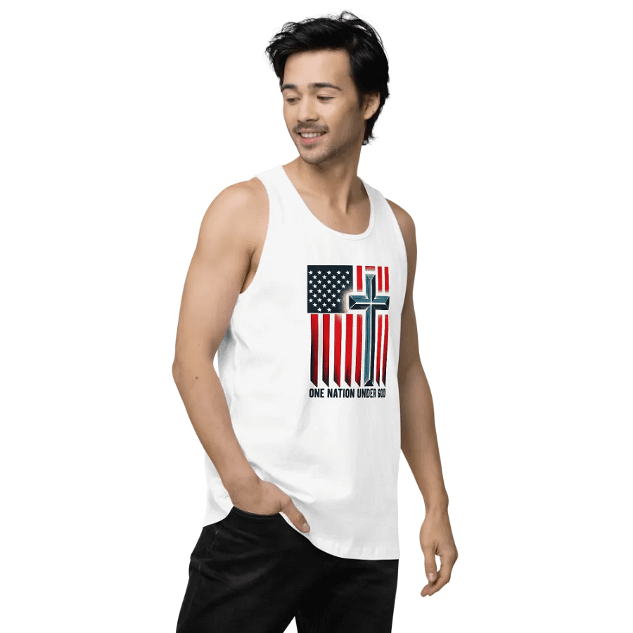 Patriotic Fusion Men's Tank Top product image (4)