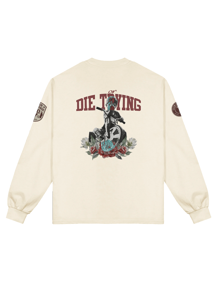 “Make Art or Die Trying” Long Sleeve Tee product image (8)