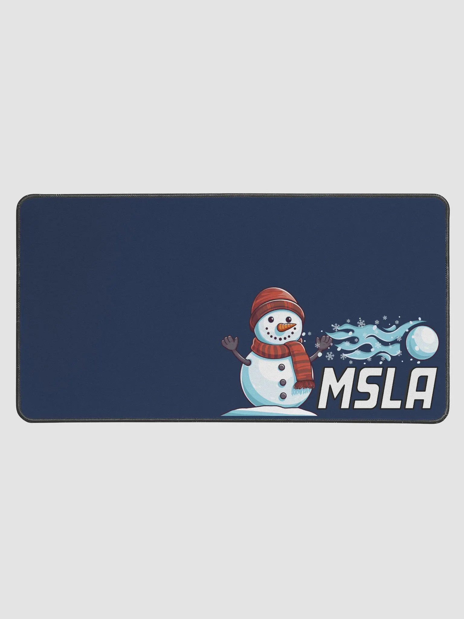MSLA Holiday Snowman Desk Mat product image (1)