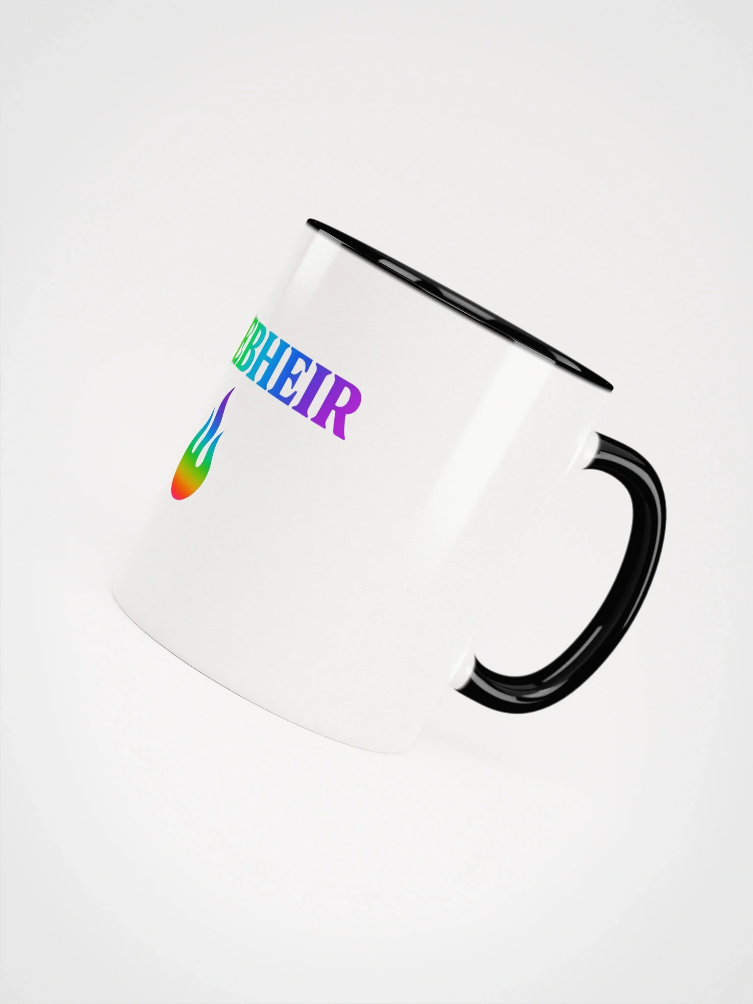 Rainbow Flame Ceramic Mug product image (48)