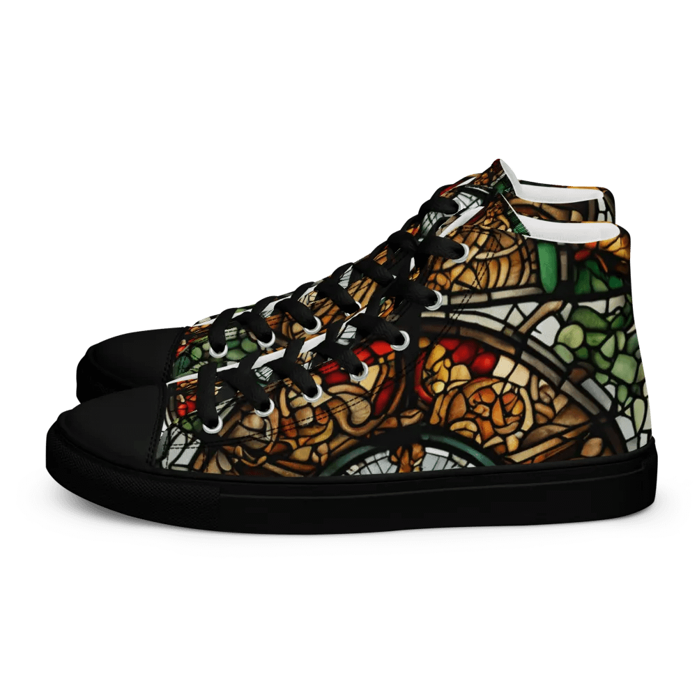 Symphonic Stained Glass Men's High Tops product image (1)