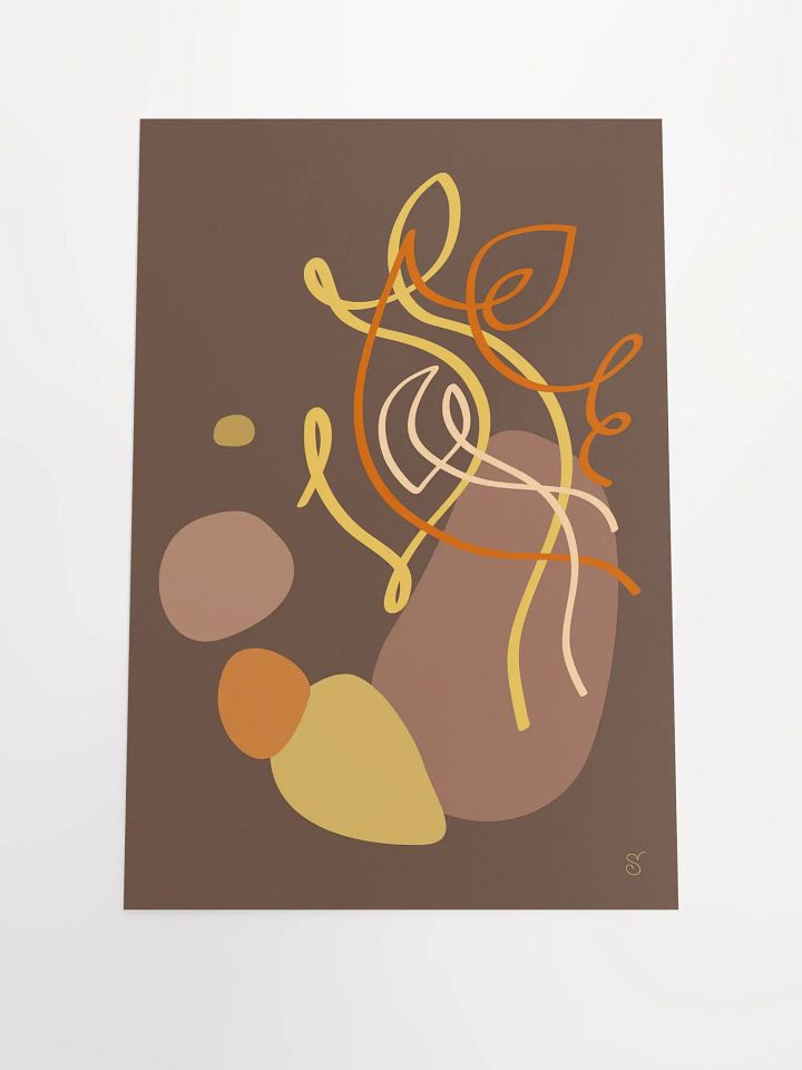 Vibrant Matte Poster Prints - Abstract Image No. 5 product image (3)