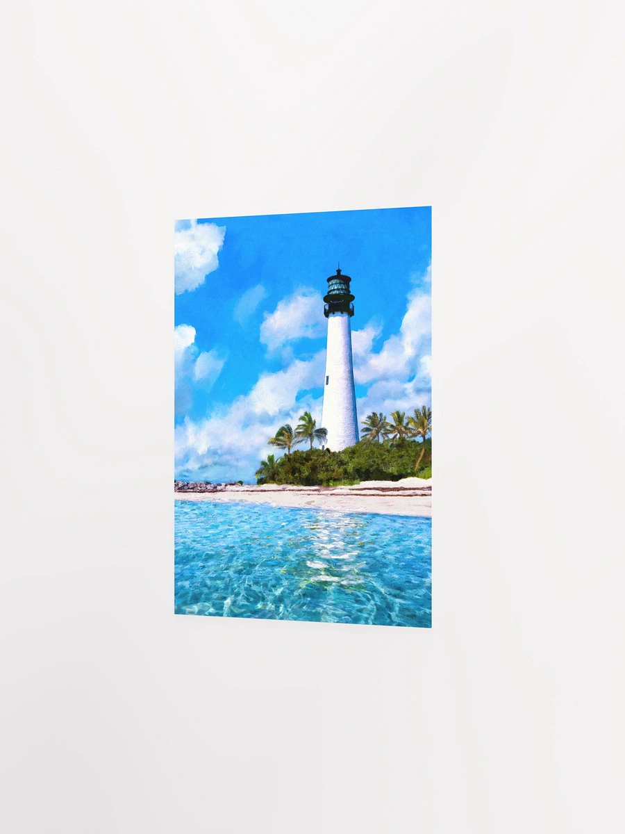 Cape Florida Lighthouse Matte Poster product image (12)