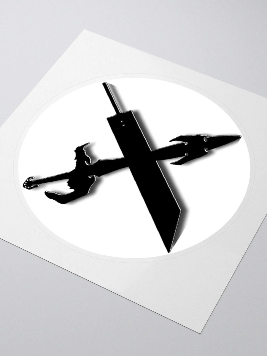 Luminaries of The Lifestream Black on White Logo Sticker product image (8)