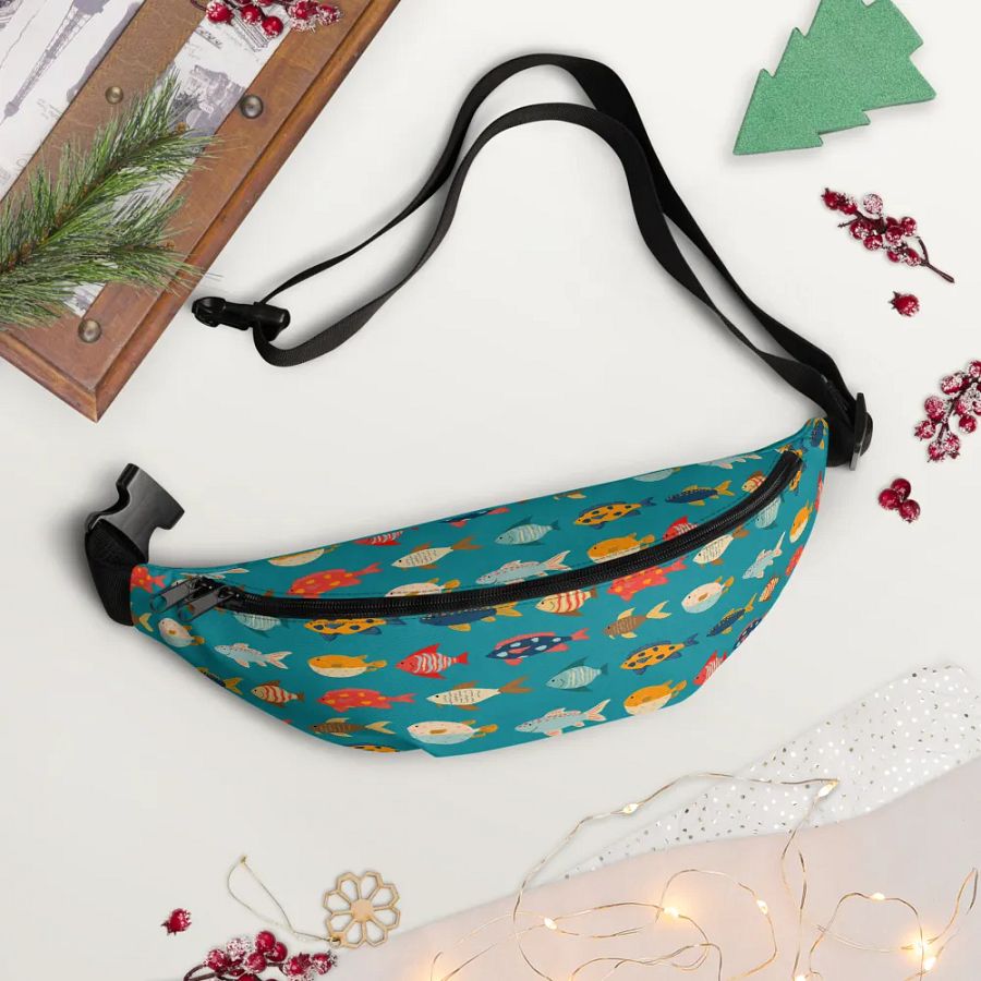 Fishes Being Fishes - Fanny Pack product image (6)