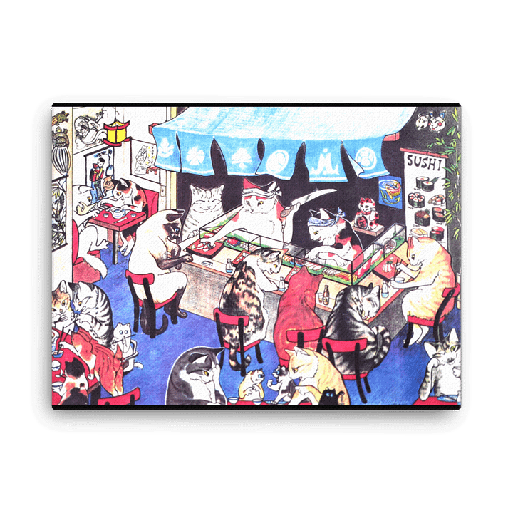Cats at the Sushi Bar product image (1)