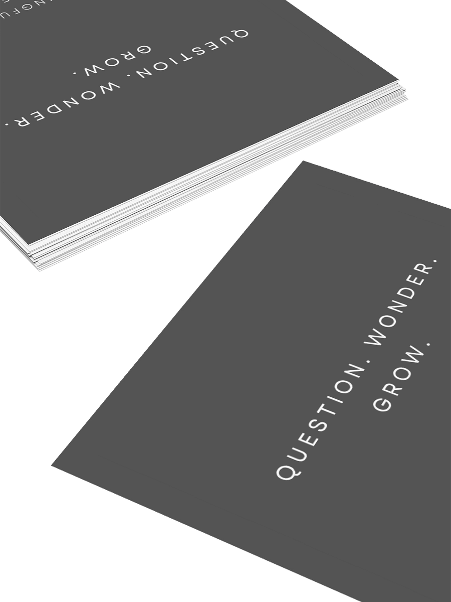 Question. Wonder. Grow. product image (4)