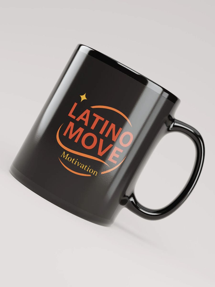 Latino Move Black Mug product image (7)