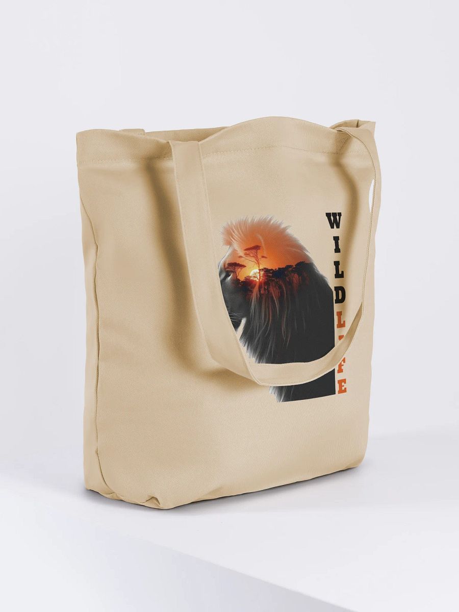 Wild Life Double Exposure Tote Bag product image (4)