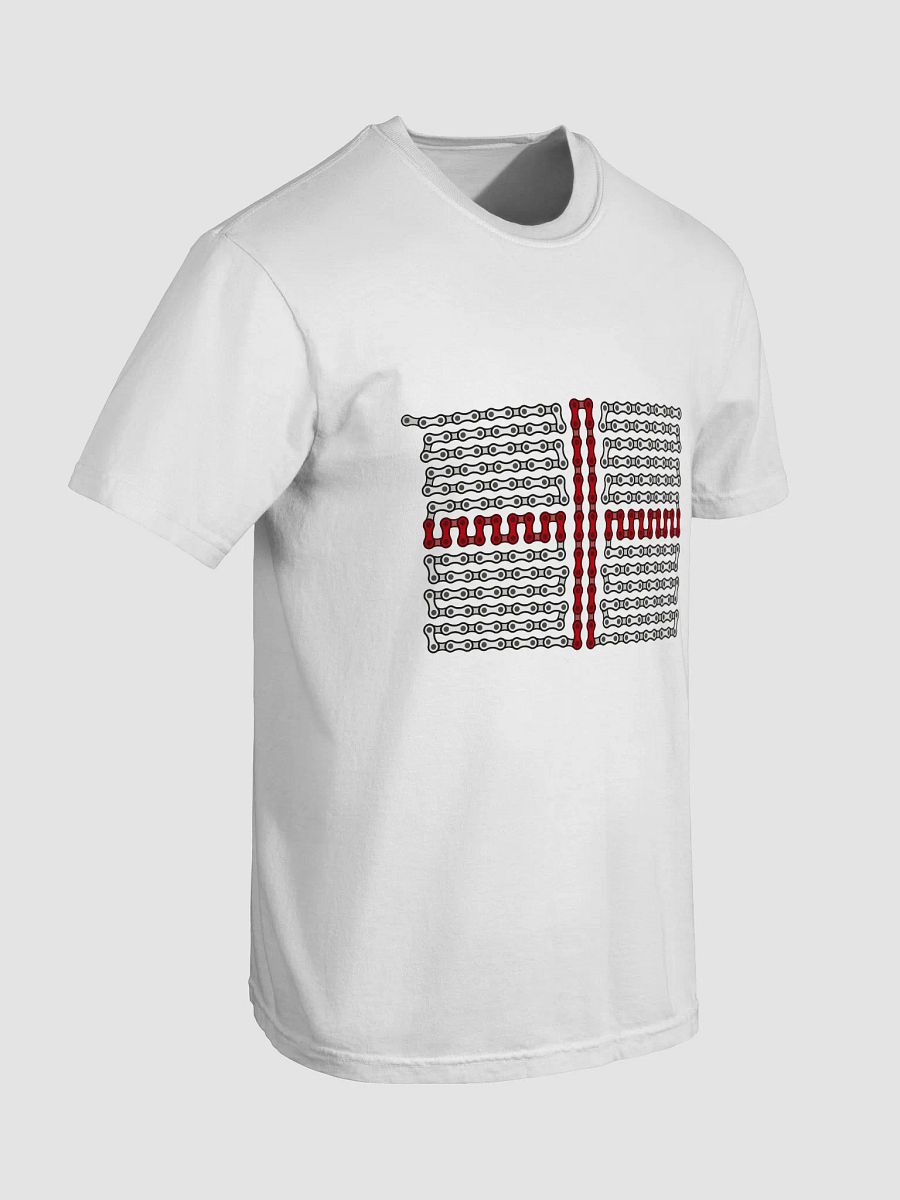 England Bike Chain Flag on Heavyweight Tee product image (3)