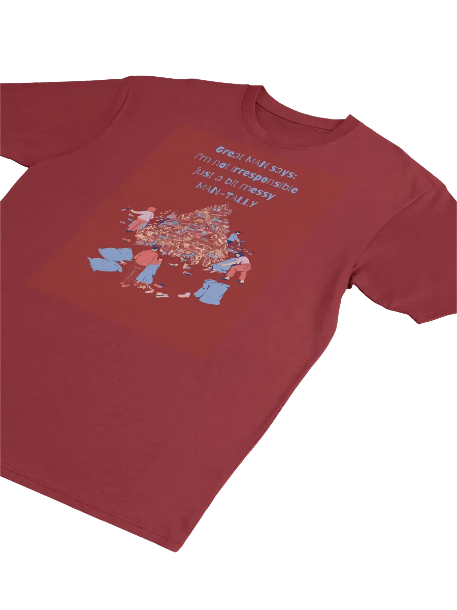 Mantall Maroon T-shirt product image (3)