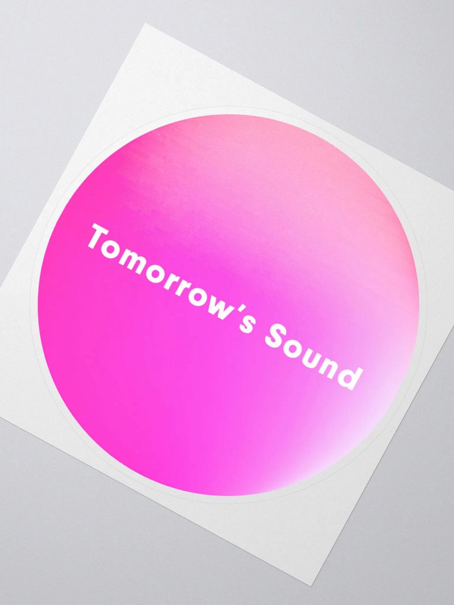 Tomorrow's Sound - Logo Sticker product image (2)