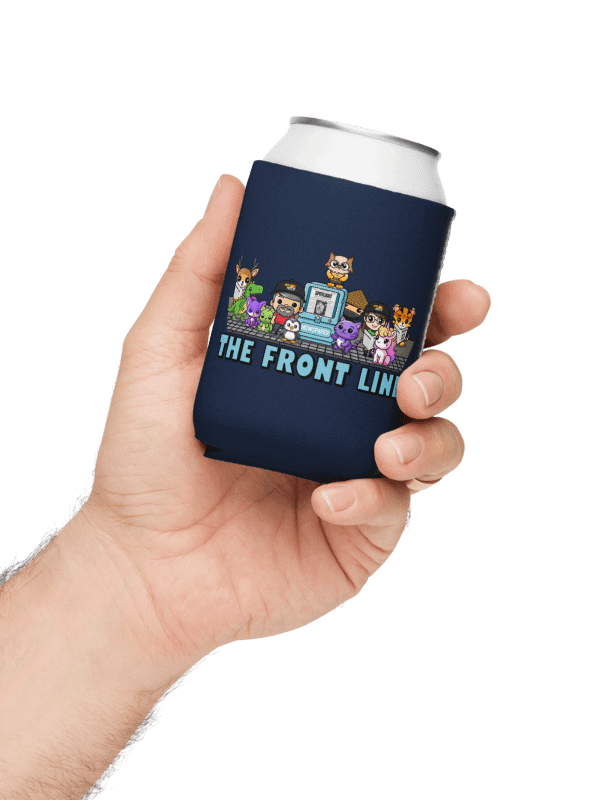 The Front Line - Coozie Can Cooler product image (1)