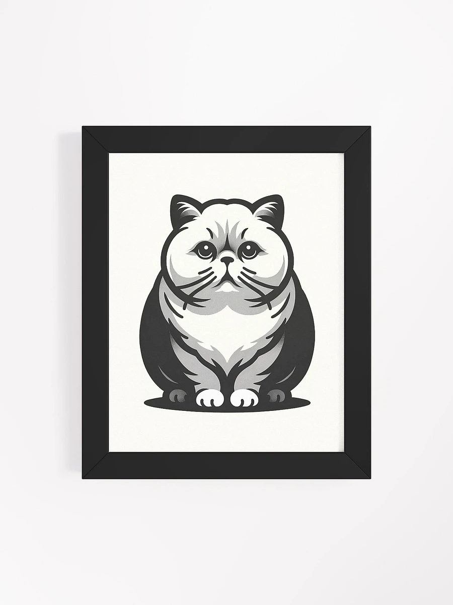 Framed High-Quality Matte Poster (in): Exotic Shorthair product image (60)