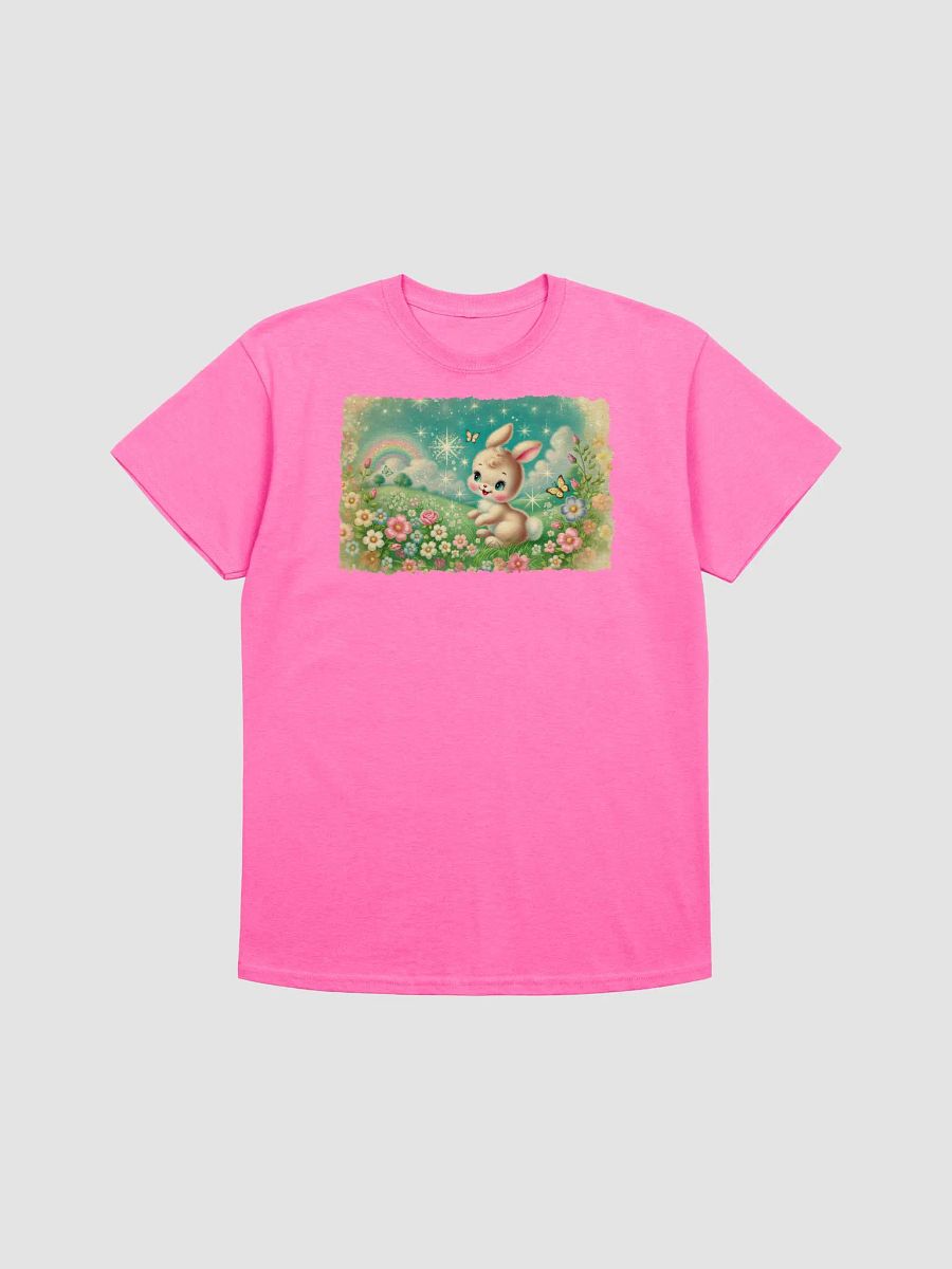Bunny Rainbow Adult Unisex T-Shirt product image (2)