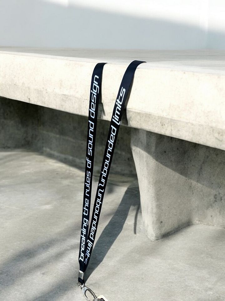 “Breaking the Rules of Sound Design™” Lanyard product image (1)