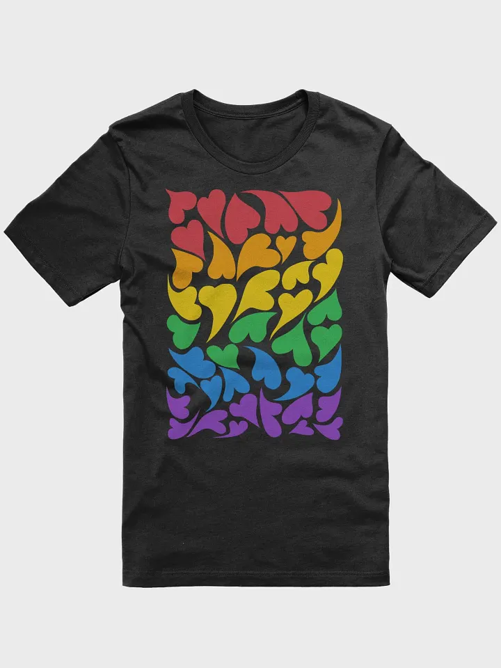 Nestled PRIDE Rainbow T-shirt product image (4)