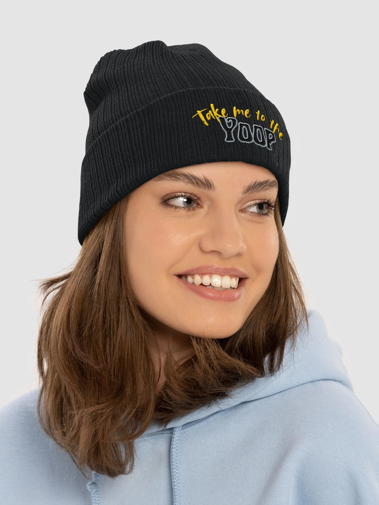 Take me to the yoop ribbed beanie product image (7)