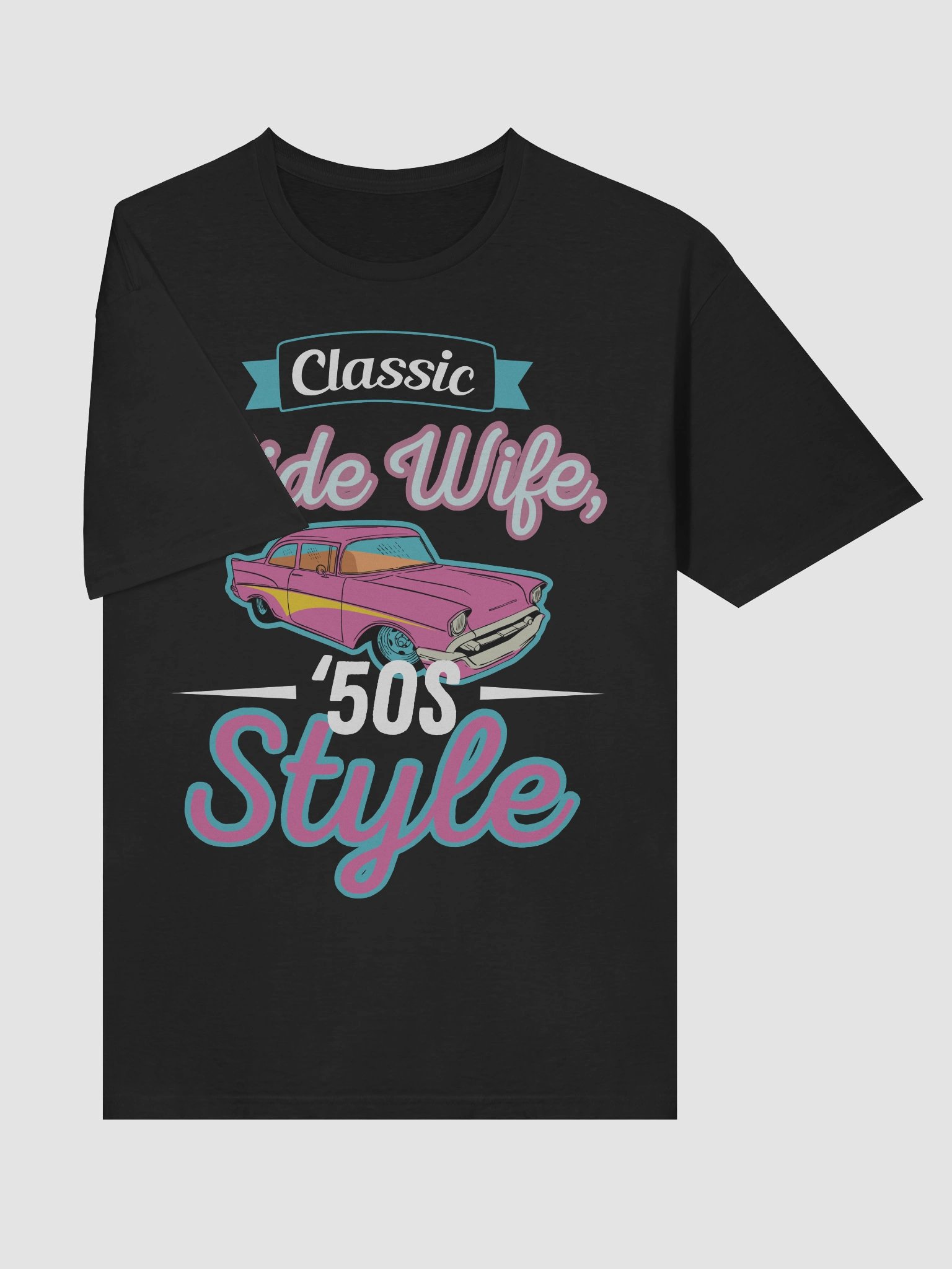 Classic Ride Wife '50 Style - T-Shirt product image (5)