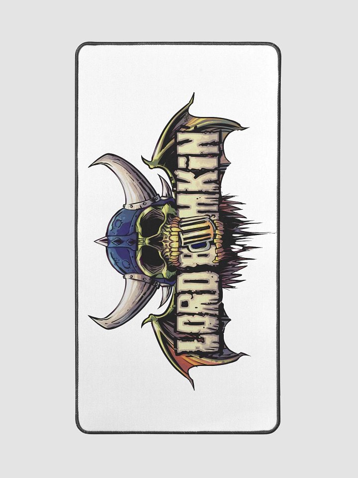 Halloween logo Desk mat product image (2)