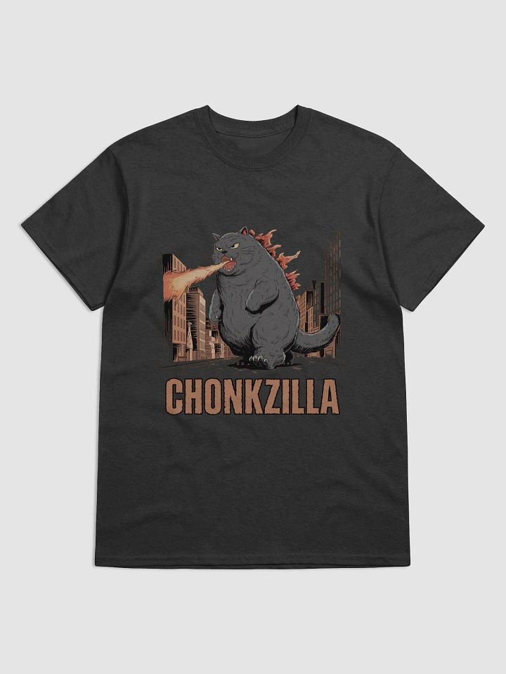 Chonkzilla Fire-Breathing Cat Gildan Heavyweight T-Shirt product image (1)