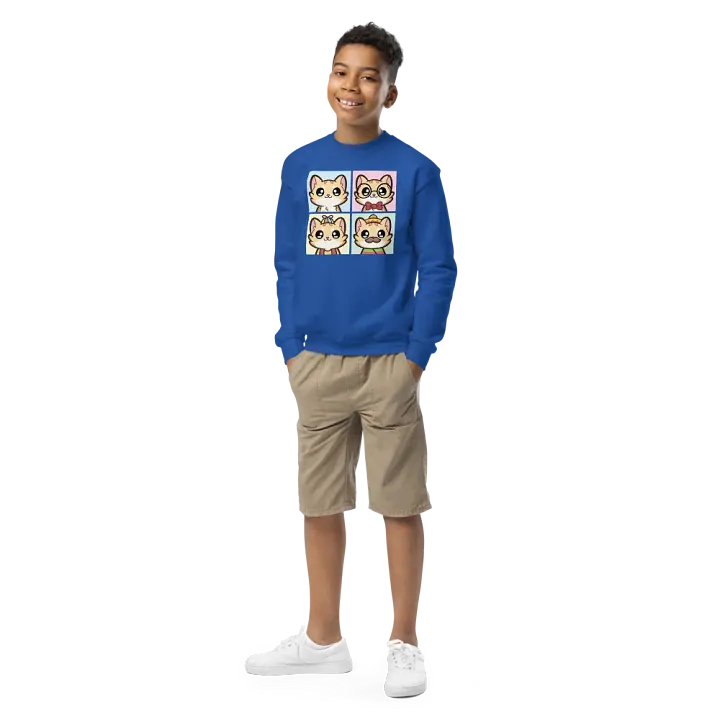 Toti Badges Youth Sweatshirt product image (1)