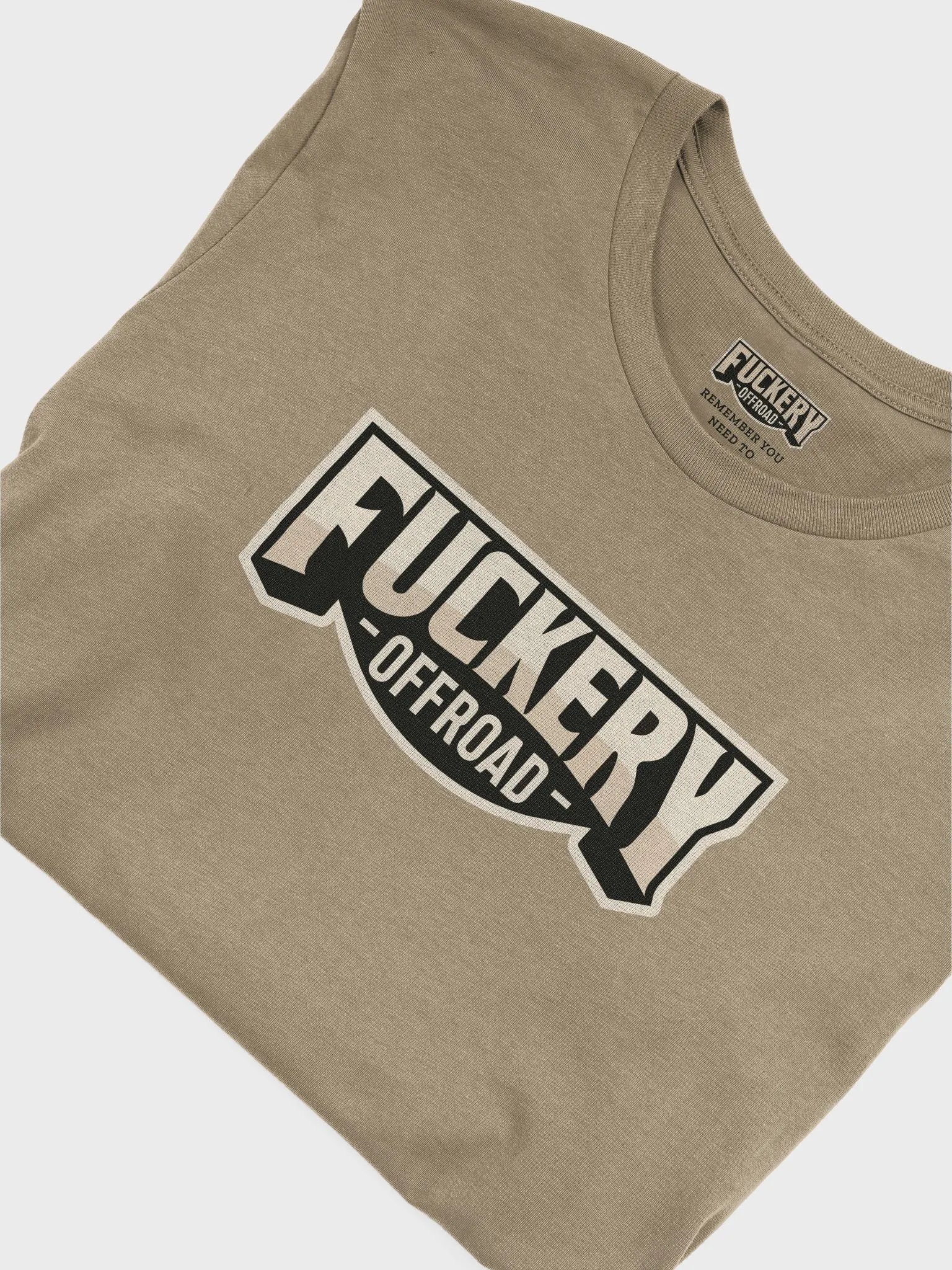 Unisex t-shirt with Fuckery Text Logo (light colours) product image (48)