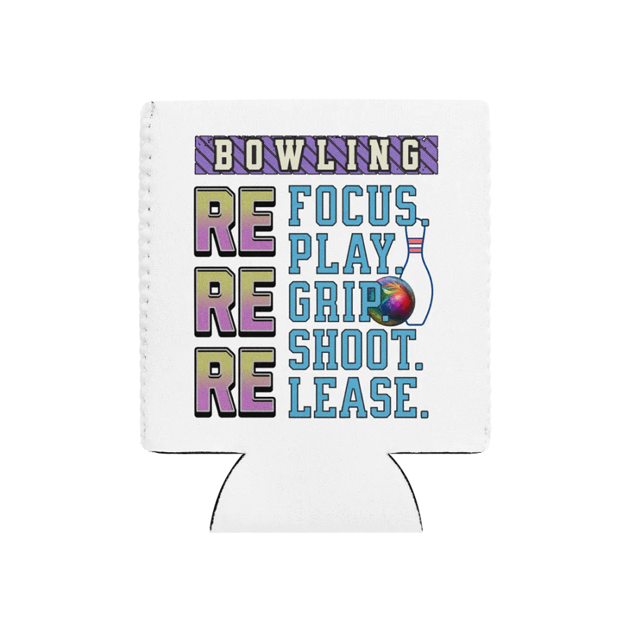 Reuse Bowling Strike the Style Game Can Cooler product image (1)