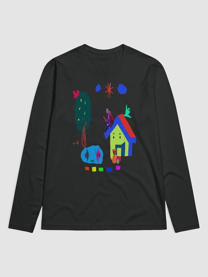 Next Level Premium Fitted Long Sleeve Crew: childhood product image (1)