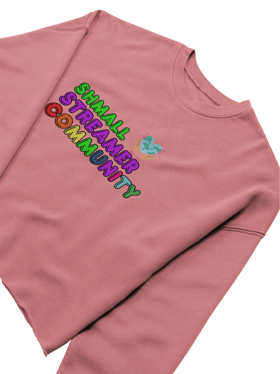 Shmall Streamer Grow Together Women's Fleece Crop Sweatshirt product image (5)