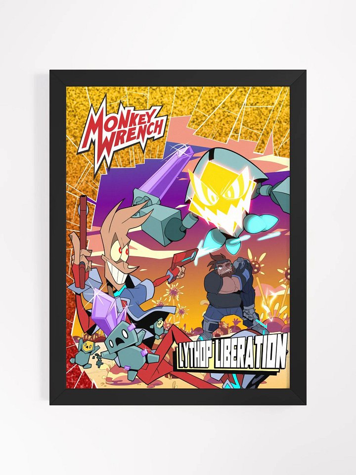 Monkey Wrench - Lythop Liberation Framed Poster product image (1)