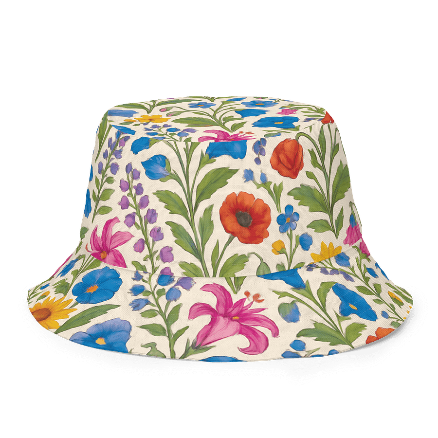 Medieval Floral Reversible Bucket Hat for Women product image (1)