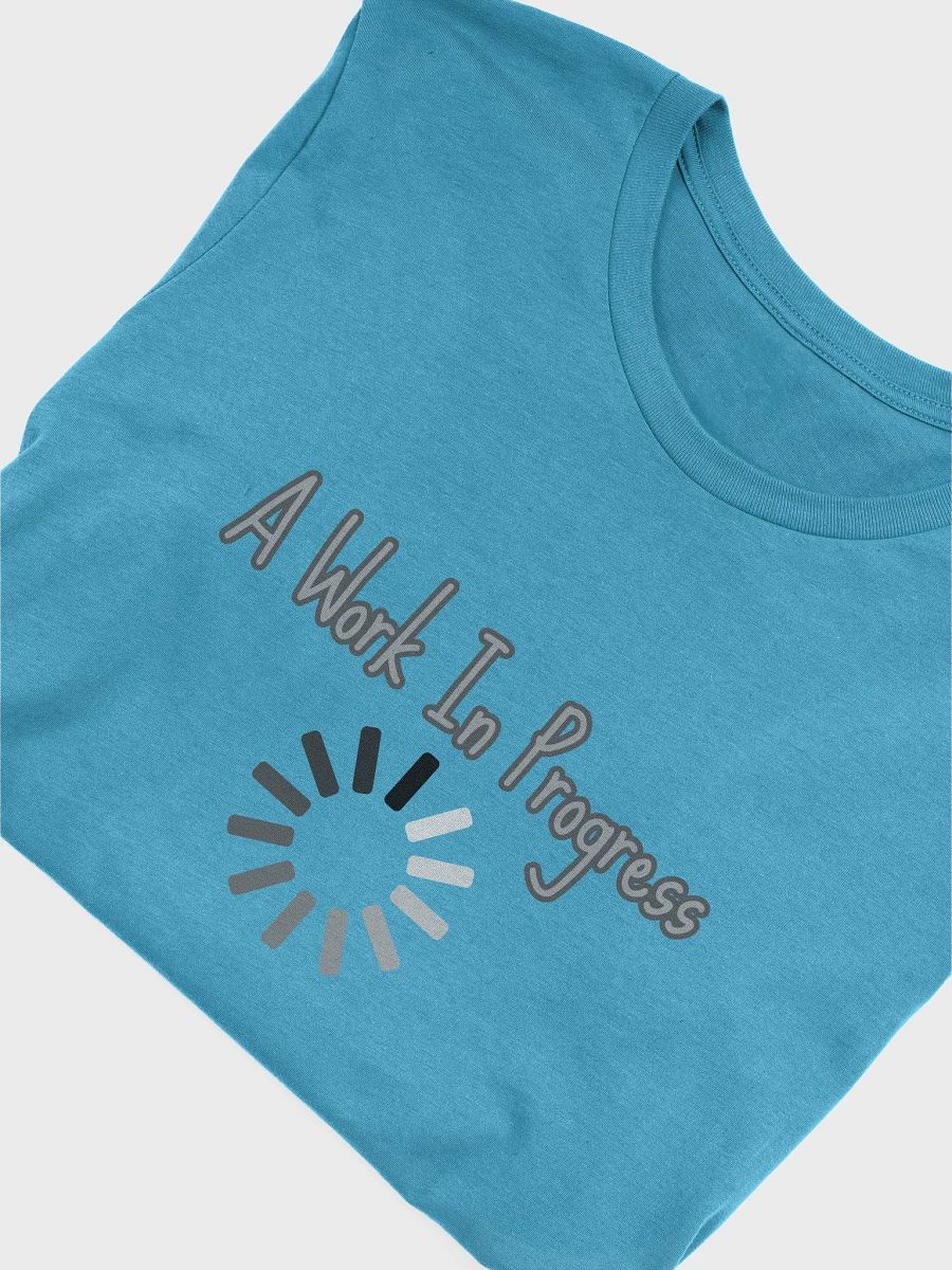 Work In Progress Loading Symbol T-Shirt product image (33)