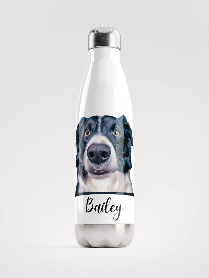 YOUR BEST FRIEND! / STAINLESS STEEL WATER BOTTLE WITH PERSONALIZED NAME product image (2)