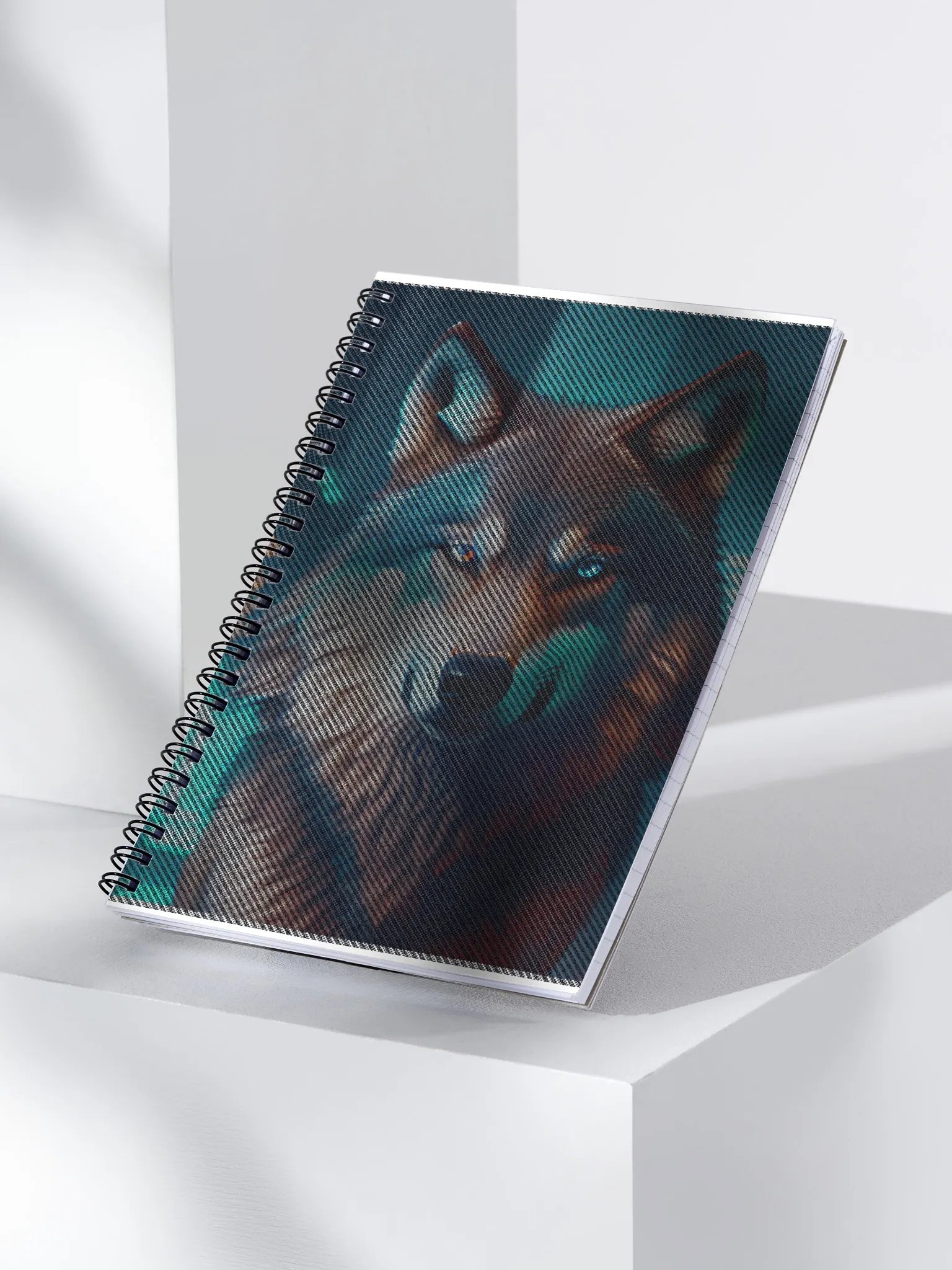 Ai wolf notepad product image (3)