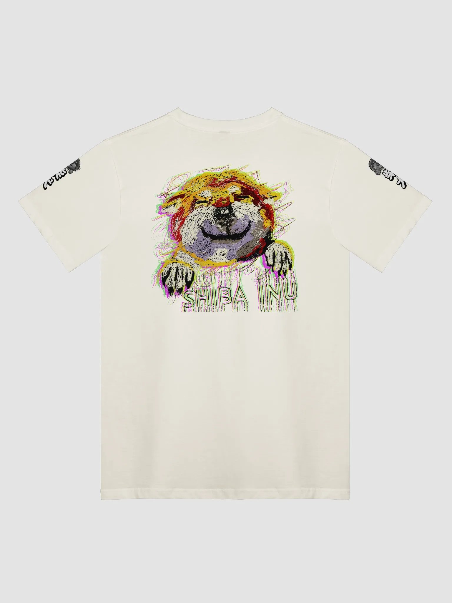 "HI" SHIBA INU Unisex T-Shirt product image (6)