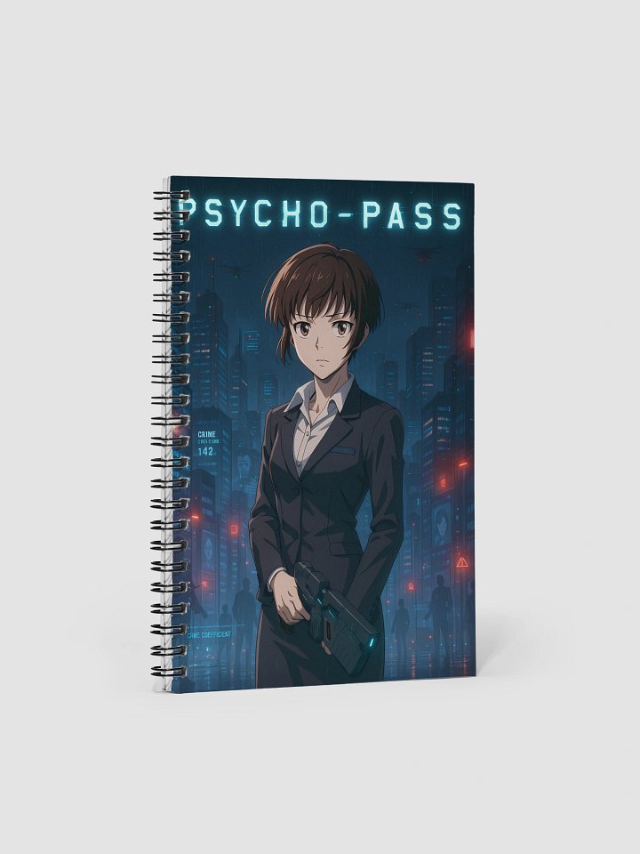 Psycho-Pass – Akane Tsunemori City Enforcer Spiral Notebook product image (1)