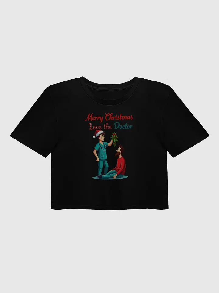 Merry Christmas Love the Doctor Crop Top product image (4)